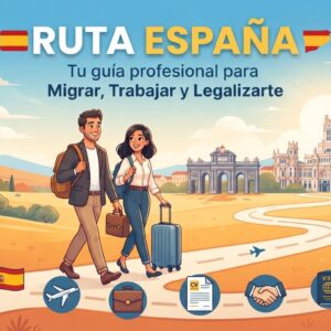 Ruta España: Guía profesional para Migrar, Trabajar y Legalizarte